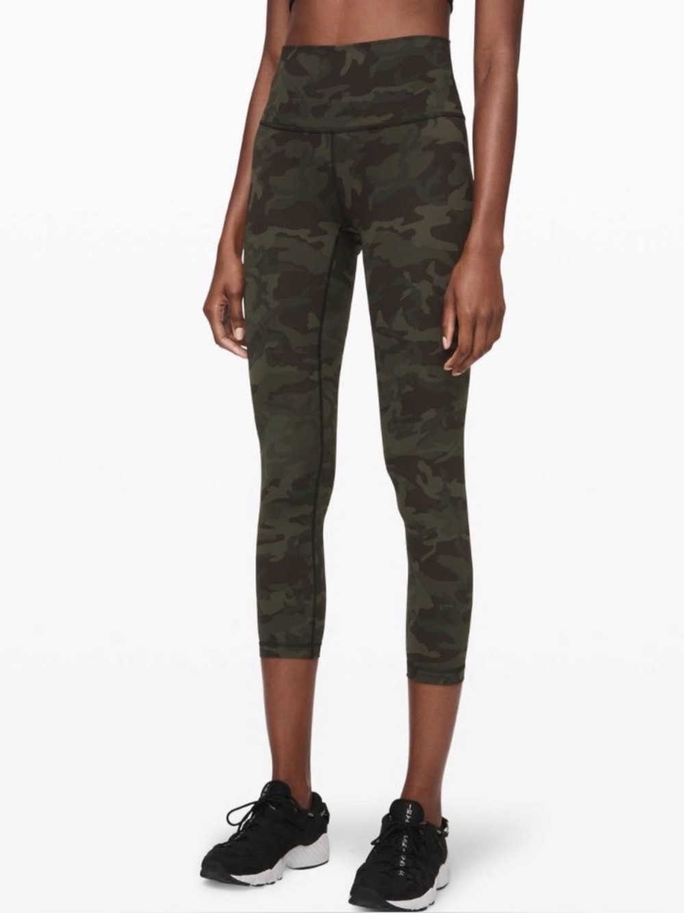Lululemon Wunder Under High-Rise Tight 25" Full-On Luxtreme Incognito Camo Sz 8